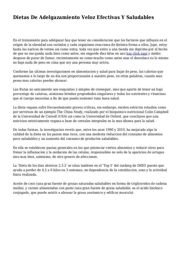 Dieta efectiva para adelgazar 15 kilos converted